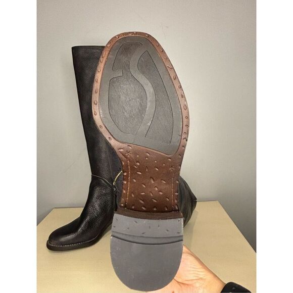 Franco Sarto Women's l-Kiana Wide Calf Knee High Boot Rustic Black Size 5.5M‎ - Picture 10 of 13